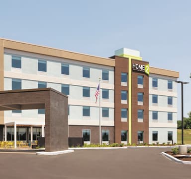 Home2 Suites Daytime Exterior Easton Hotel